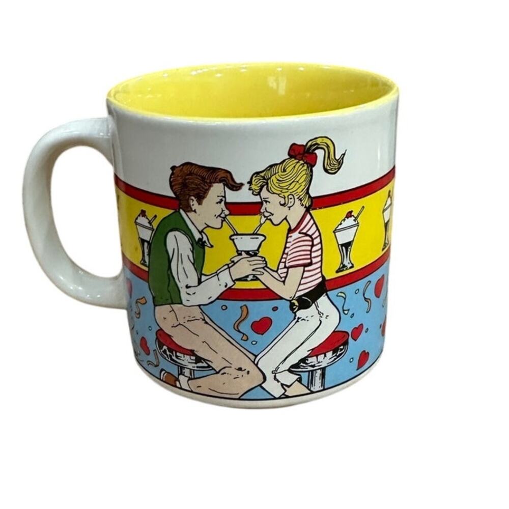 RARE Vintage 1986 Willitts "Soda Shop" Mug